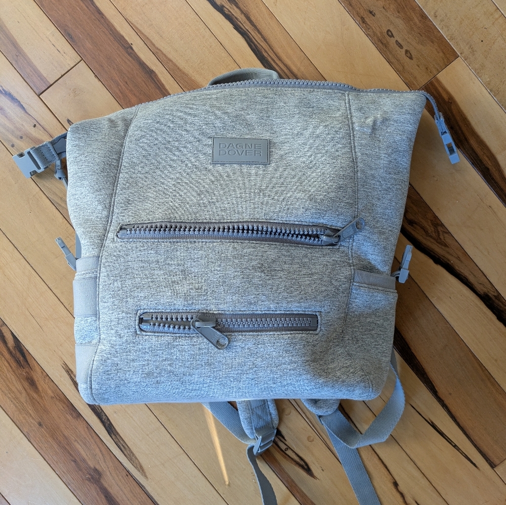 Dagne Dover Indie Neoprene Diaper Backpack Heather Grey Medium